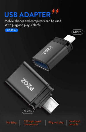 Planet Gates otg adapter micro usb to usb 2.0 converter usb-otg micro-usb microusb otg for samsung xiaomi android Tablet mobile phone