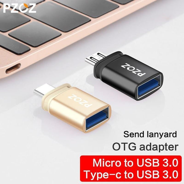 Planet Gates OTG Type C to usb c 3.0 to Micro for iphone Macbook Google xiaomi phone Tablet Charge Data cable Type-c usb otg adapter