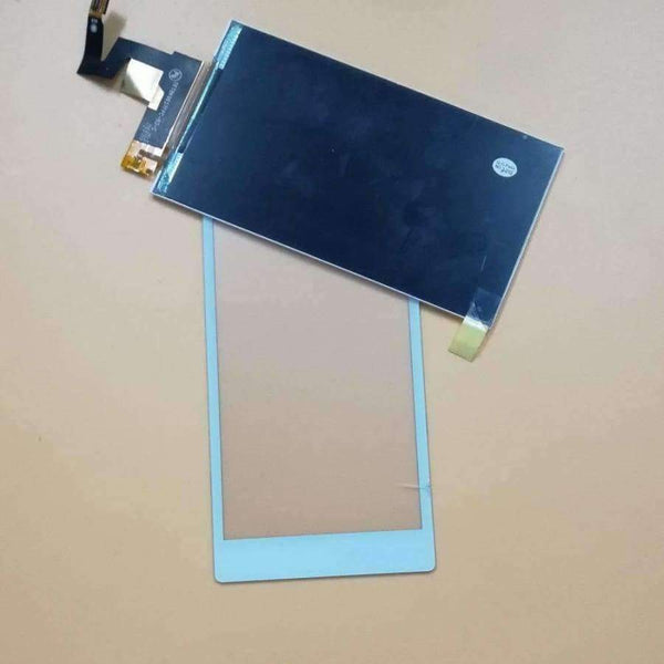 Planet Gates other Black / White For Sony Xperia M2 S50H D2302 D2303 D2305 D2306 Touch Screen Digitizer Glass Sensor + LCD Display Panel Monitor