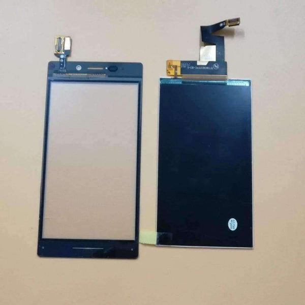 Planet Gates other Black / White For Sony Xperia M2 S50H D2302 D2303 D2305 D2306 Touch Screen Digitizer Glass Sensor + LCD Display Panel Monitor