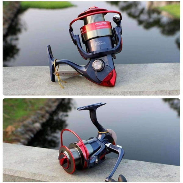Planet Gates Other Fishing Spinning Reel Metal Spool 12 Ball Bearing 2000-7000 Series Hot Wheels carretilhas de pescaria fishing tackle