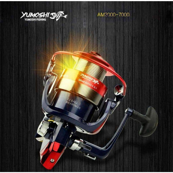 Planet Gates Other Fishing Spinning Reel Metal Spool 12 Ball Bearing 2000-7000 Series Hot Wheels carretilhas de pescaria fishing tackle