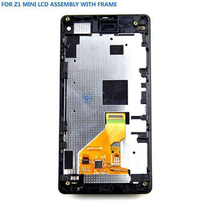 Planet Gates other Sony Xperia Z1 Mini Compact D5503 M51W Touch Screen Panel Sensor  + LCD Display Module Monitor Assembly With Frame