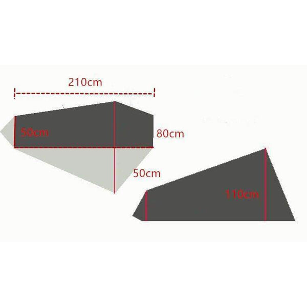 Planet Gates Oudoor Ultralight Camping Tent 1 Single Person 20D Nylon Silicon Coating Rodless Tents barraca de acampamento carpa
