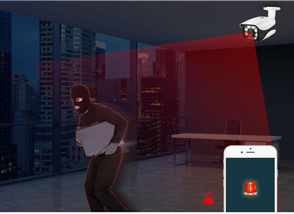 Planet Gates Outdoor Camera CCTV Video Surveillance Set Home Security Camera System App View