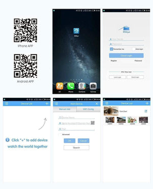 Planet Gates Outdoor Camera CCTV Video Surveillance Set Home Security Camera System App View