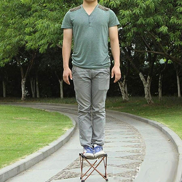 Planet Gates Outdoor Camping Chairs Portable 7075 Aluminum Alloy Anti-Corrosion Outdoor Fishing Picnic BBQ Garden Chair Square Tool