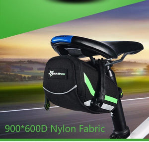 Planet Gates Outdoor Cycling Back Seat Bicycle Rear Bag Rainproof Nylon Bike Saddle Bag Tail Pouch Package Bicycle Accessories