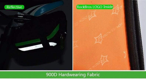 Planet Gates Outdoor Cycling Back Seat Bicycle Rear Bag Rainproof Nylon Bike Saddle Bag Tail Pouch Package Bicycle Accessories