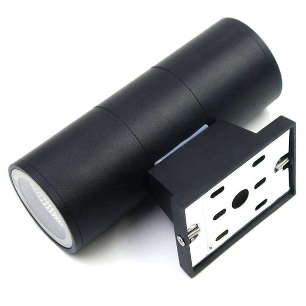 Planet Gates Outdoor Decorative IP65 Waterproof Wall Lamp Up Down Dual-Head Aluminum Cylinder COB LED 6W 10W Porch Lights AC 85-265V