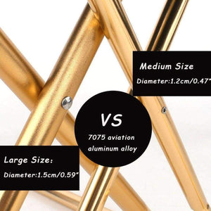 Planet Gates Outdoor Folding Chair 7075 Aluminum Alloy Fishing Camping Chair BBQ Stool Folding Stool Portable Travel Train Chair