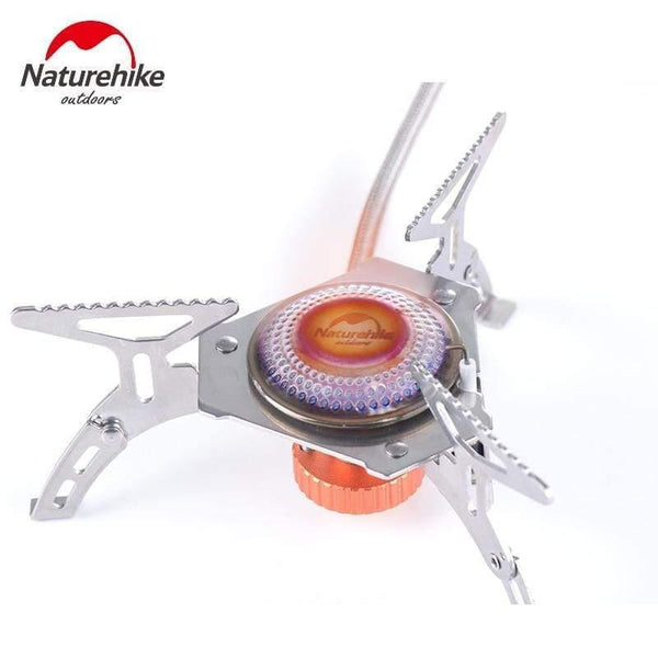 Planet Gates Outdoor Folding One-Piece Copper Stove Cooking Furnace End Split Type Gas Burners Portable Stove Gas Cookers Camping Equipment