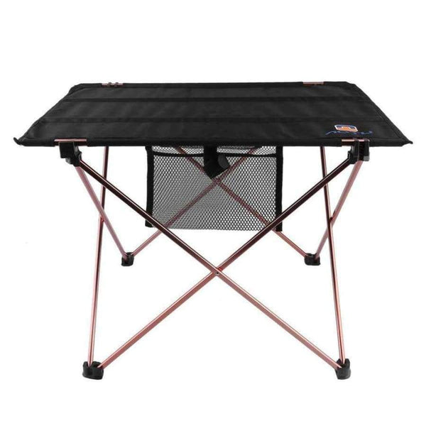 Planet Gates Outdoor Folding Table Aluminium Alloy Picnic Camping Desk Table Roll Up  Durable Waterproof Lightweight with Carrying Bag