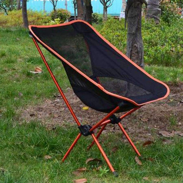 Planet Gates Outdoor Portable Chair Super Light Breathable Folding Seat Stool Fishing Camping Hiking Beach Picnic Barbecue Chair