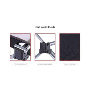 Planet Gates Outdoor Portable Foldable Table With Bottle Hole For Fishing Picnic Camping Portable Mini Rectangle Table Aluminum Alloy Holder