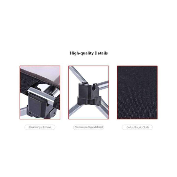 Planet Gates Outdoor Portable Foldable Table With Bottle Hole For Fishing Picnic Camping Portable Mini Rectangle Table Aluminum Alloy Holder