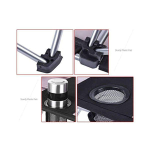 Planet Gates Outdoor Portable Foldable Table With Bottle Hole For Fishing Picnic Camping Portable Mini Rectangle Table Aluminum Alloy Holder