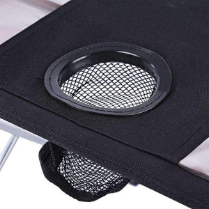 Planet Gates Outdoor Portable Foldable Table With Bottle Hole For Fishing Picnic Camping Portable Mini Rectangle Table Aluminum Alloy Holder