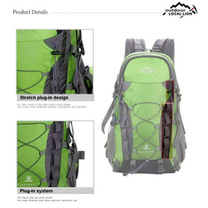 Planet Gates Outdoor Sports Bag 40L Mountaineering Backpack Functional Men Women Bag Bolsas Femininas Hiking traveling Bag