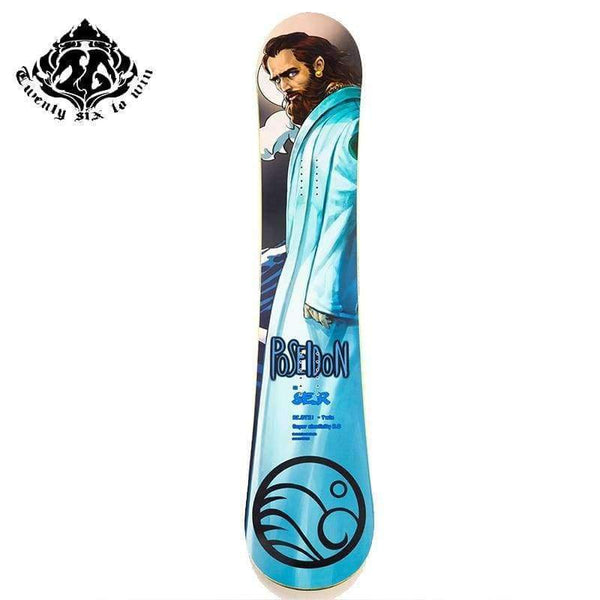 Planet Gates Outdoor Sports Entertainment Equipment Sintering Board of Columbia White Poplar Wood Practice Adult Snowboard