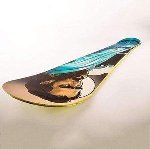 Planet Gates Outdoor Sports Entertainment Equipment Sintering Board of Columbia White Poplar Wood Practice Adult Snowboard