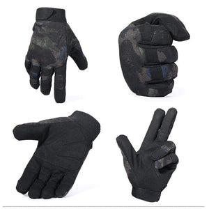 Planet Gates Outdoor Sports Tactical Gloves Training Army Climbing Shooting Cycling Ski Bicycle Wearproof Riding Mtb Road Bike Mittens Men