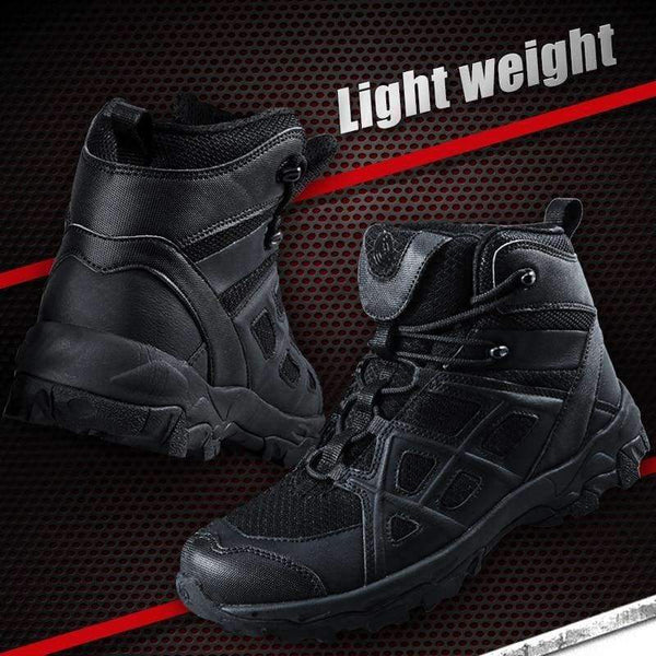 Planet Gates Outdoor Sports Tactical Military Ankle Boots for Camping Hunting Men's Shoes Wear-resistant mountaineering Trekking Boots
