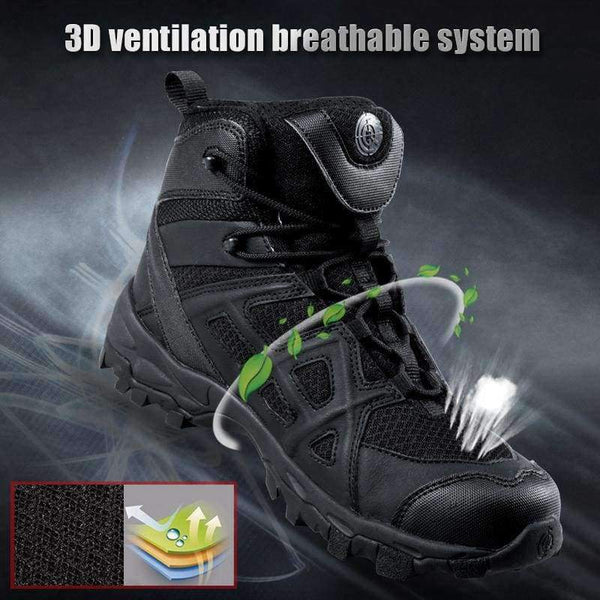 Planet Gates Outdoor Sports Tactical Military Ankle Boots for Camping Hunting Men's Shoes Wear-resistant mountaineering Trekking Boots