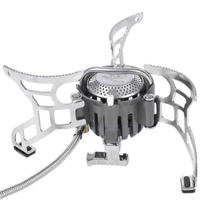 Planet Gates Outdoor Stove Camping Equipment Foldable Split Gas Stove Picnic Burners Stoves Cooking Tools