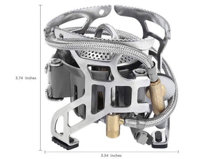 Planet Gates Outdoor Stove Camping Equipment Foldable Split Gas Stove Picnic Burners Stoves Cooking Tools