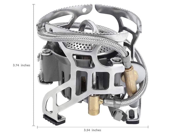 Planet Gates Outdoor Stove Camping Equipment Foldable Split Gas Stove Picnic Burners Stoves Cooking Tools