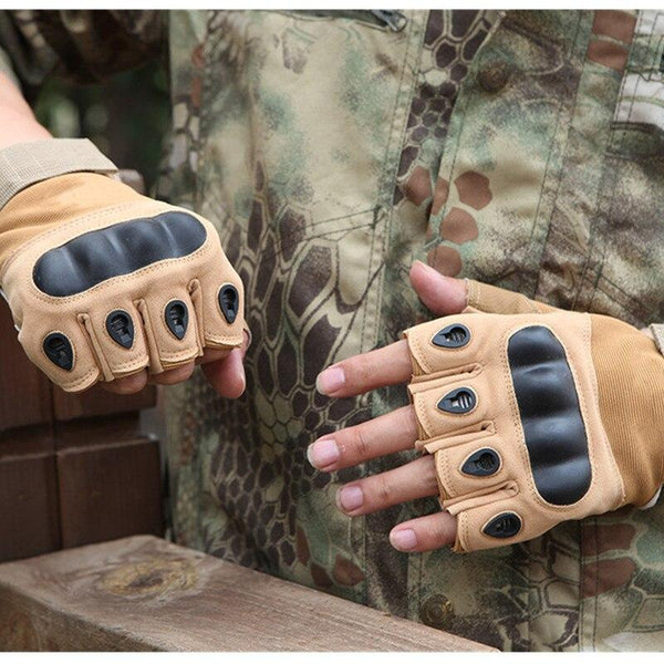 Planet Gates Outdoor Tactical Gloves Airsoft Sport Gloves Half Finger Type Military Men Combat Gloves Shooting Hunting Gloves