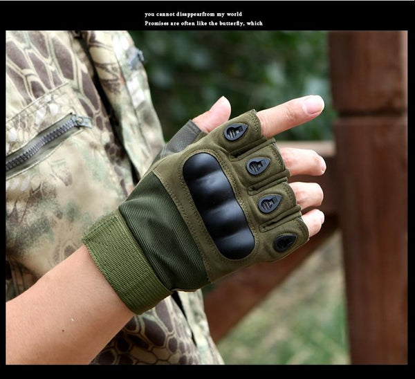 Planet Gates Outdoor Tactical Gloves Airsoft Sport Gloves Half Finger Type Military Men Combat Gloves Shooting Hunting Gloves