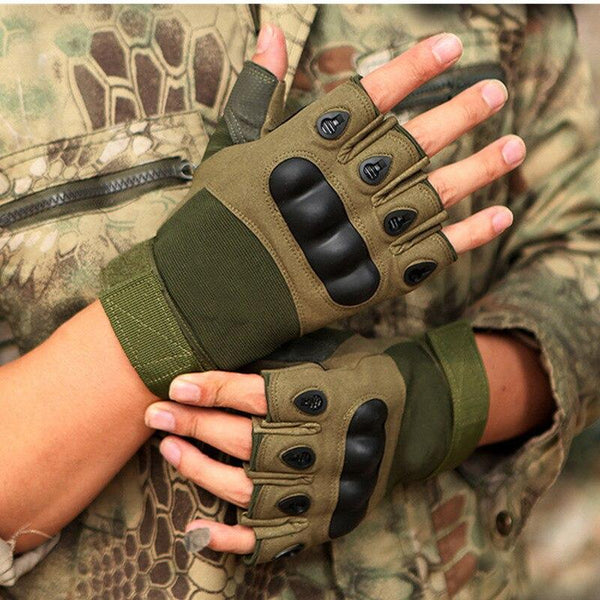 Planet Gates Outdoor Tactical Gloves Airsoft Sport Gloves Half Finger Type Military Men Combat Gloves Shooting Hunting Gloves