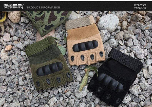 Planet Gates Outdoor Tactical Gloves Airsoft Sport Gloves Half Finger Type Military Men Combat Gloves Shooting Hunting Gloves