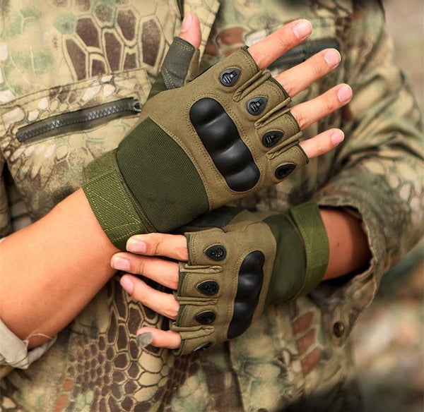 Planet Gates Outdoor Tactical Gloves Airsoft Sport Gloves Half Finger Type Military Men Combat Gloves Shooting Hunting Gloves