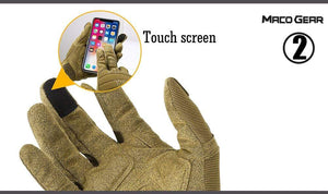 Planet Gates Outdoor Tactical Gloves Military Training Army Sport Climbing Shooting Hunting Riding Cycling Full Finger Anti-Skid Mittens