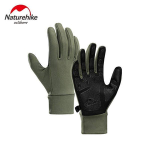 Planet Gates Outdoor Touch-screen Non-slip Full Finger Cycling Gloves Silicone Hiking Climbing Men Women Thin Cycling Gloves