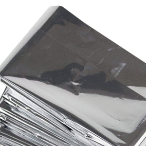 Planet Gates Outdoor WaterProof Emergency Survival Rescue Blanket Foil Thermal Space First Aid Sliver Rescue Curtain camping equipment
