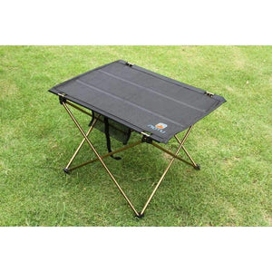 Planet Gates Outdoors Table For Camping Ultra-light Aluminium Alloy Picnic Folding Table Outdoor Tavel Portable Tables Black