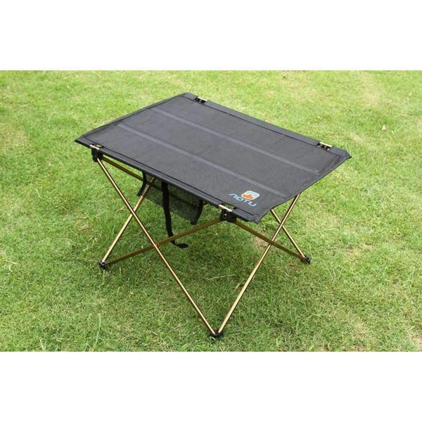 Planet Gates Outdoors Table For Camping Ultra-light Aluminium Alloy Picnic Folding Table Outdoor Tavel Portable Tables Black