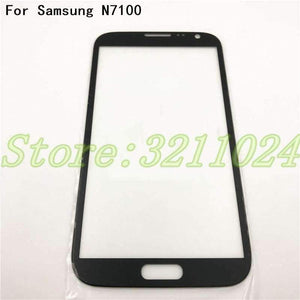 Planet Gates Outer Glass Panel External Screen Replace For Samsung Galaxy Note 2 N7100 Free Shipping+Tools
