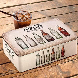 OUTLET Coca-Cola Retro Metal Box (No packaging)