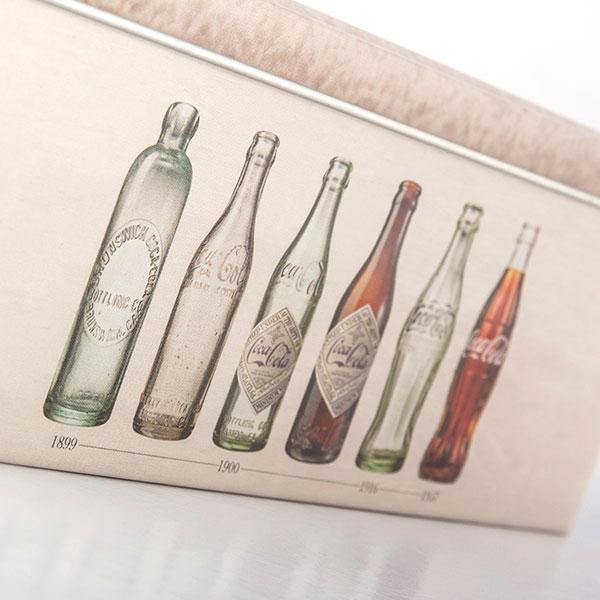 OUTLET Coca-Cola Retro Metal Box (No packaging)