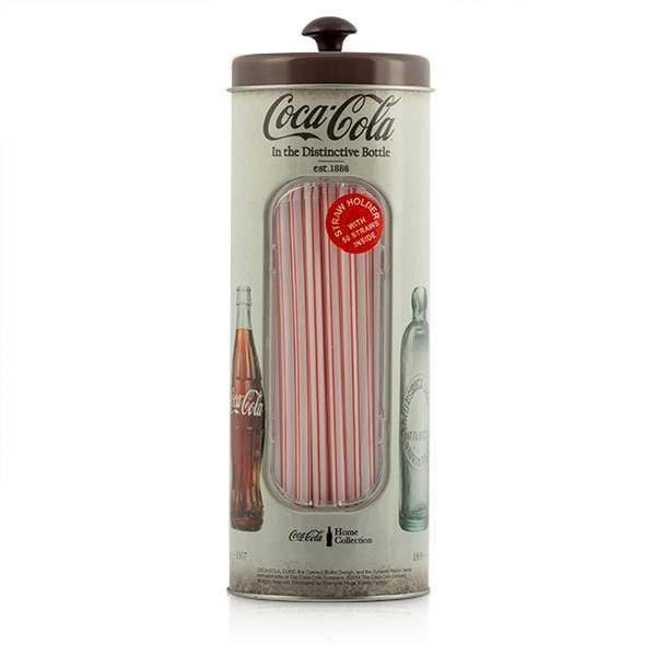 OUTLET Coca-Cola Vintage Straw Container (No packaging)