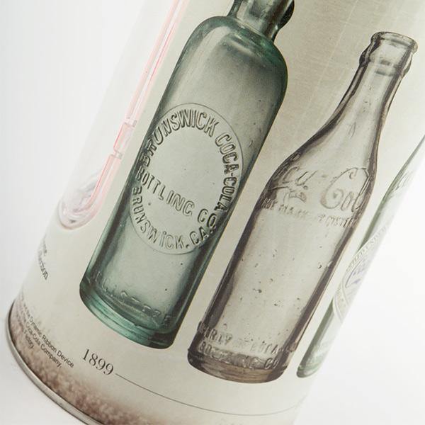 OUTLET Coca-Cola Vintage Straw Container (No packaging)