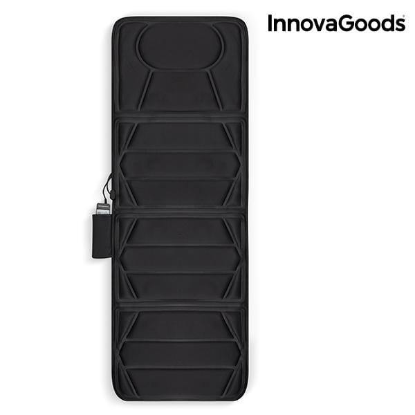 OUTLET InnovaGoods 14W Black Relax Cloud Full Body Massage Mat (No packaging)