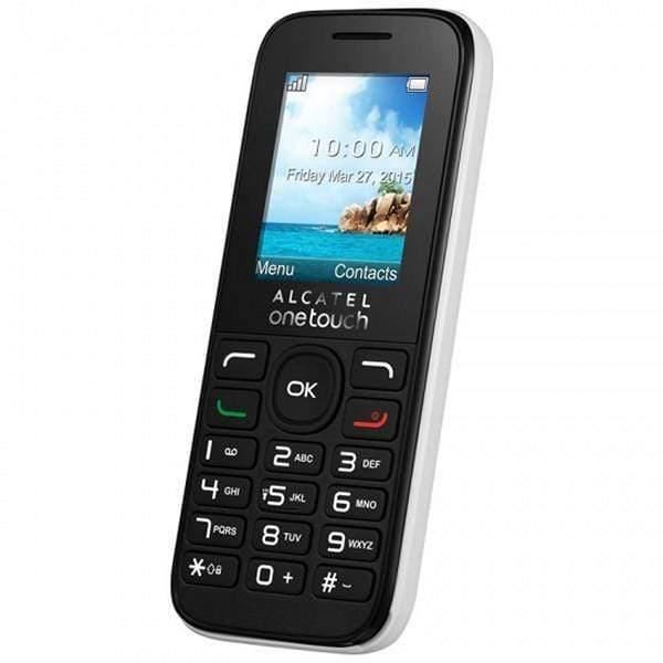 OUTLET Mobile telephone for older adults Alcatel 10-50 1,8" TFT RADIO FM DUAL SIM White (No packaging)