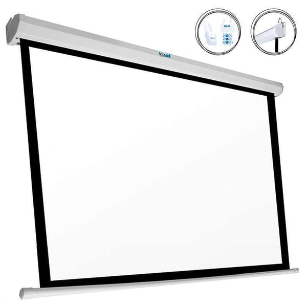 OUTLET Panoramic Electric Screen iggual PSIPS243 110" (243 x 137 cm) White (No packaging)