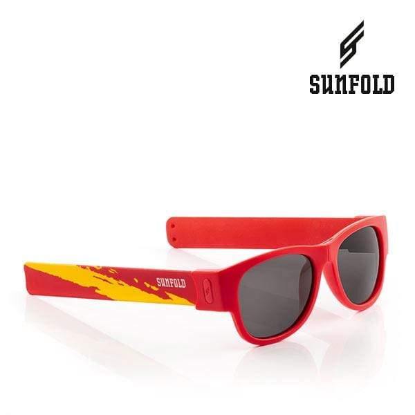 OUTLET Red Sunfold Spain World Cup Roll-Up Sunglasses (No packaging)